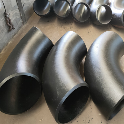 Dn15 - Dn600 Lr Carbon Steel Elbow 90 Degree Seamless Sch 40 Hot Pushing