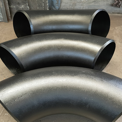 Dn15 - Dn600 Lr Carbon Steel Elbow 90 Degree Seamless Sch 40 Hot Pushing